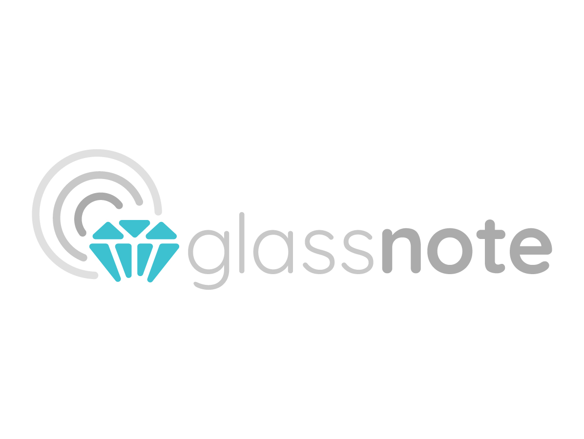Glassnote rebrand: primary mark