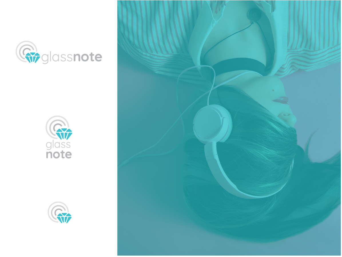 Glassnote rebrand: logo suite