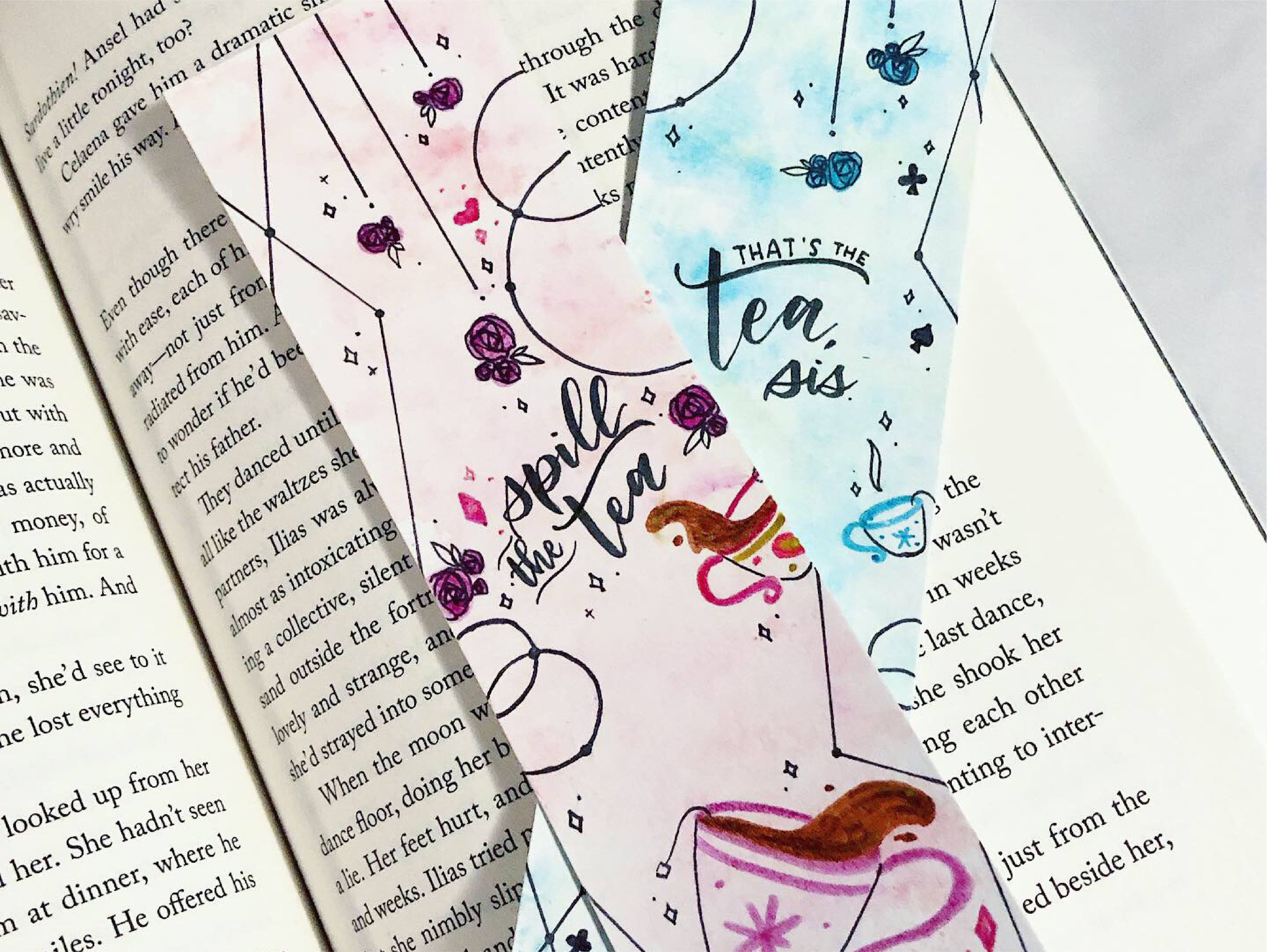 Lettering and illustration