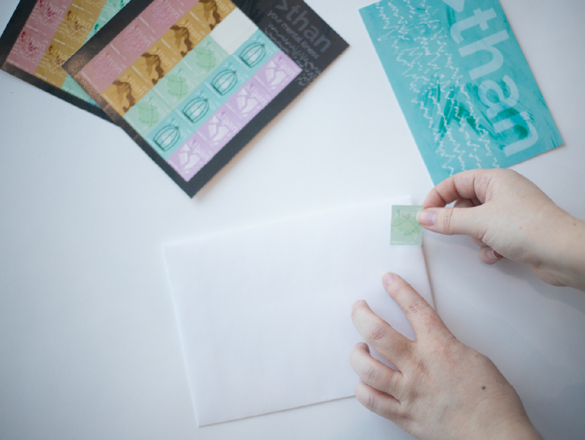 more than campaign: physical stamp