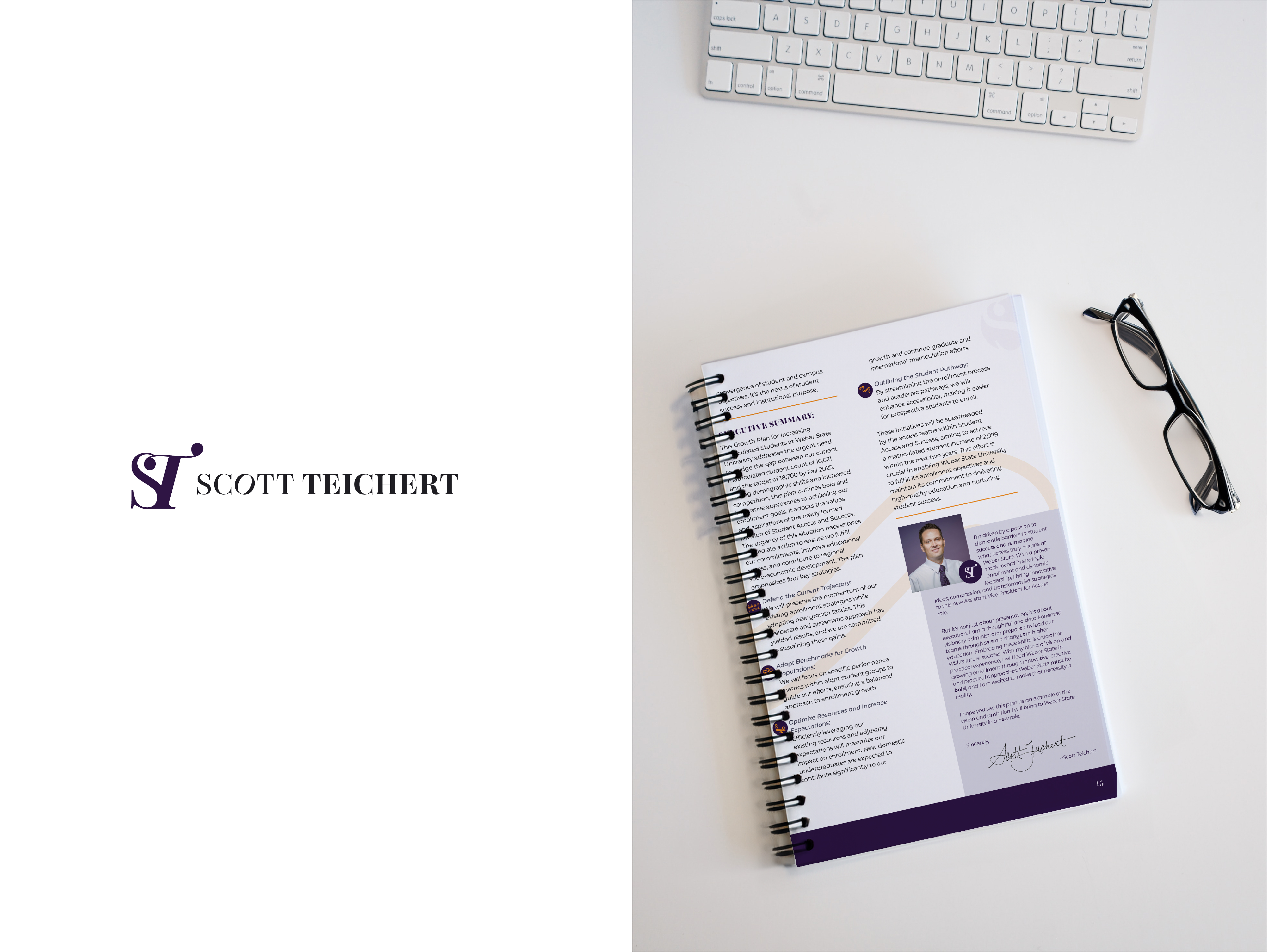 Scott Teichert brand collateral