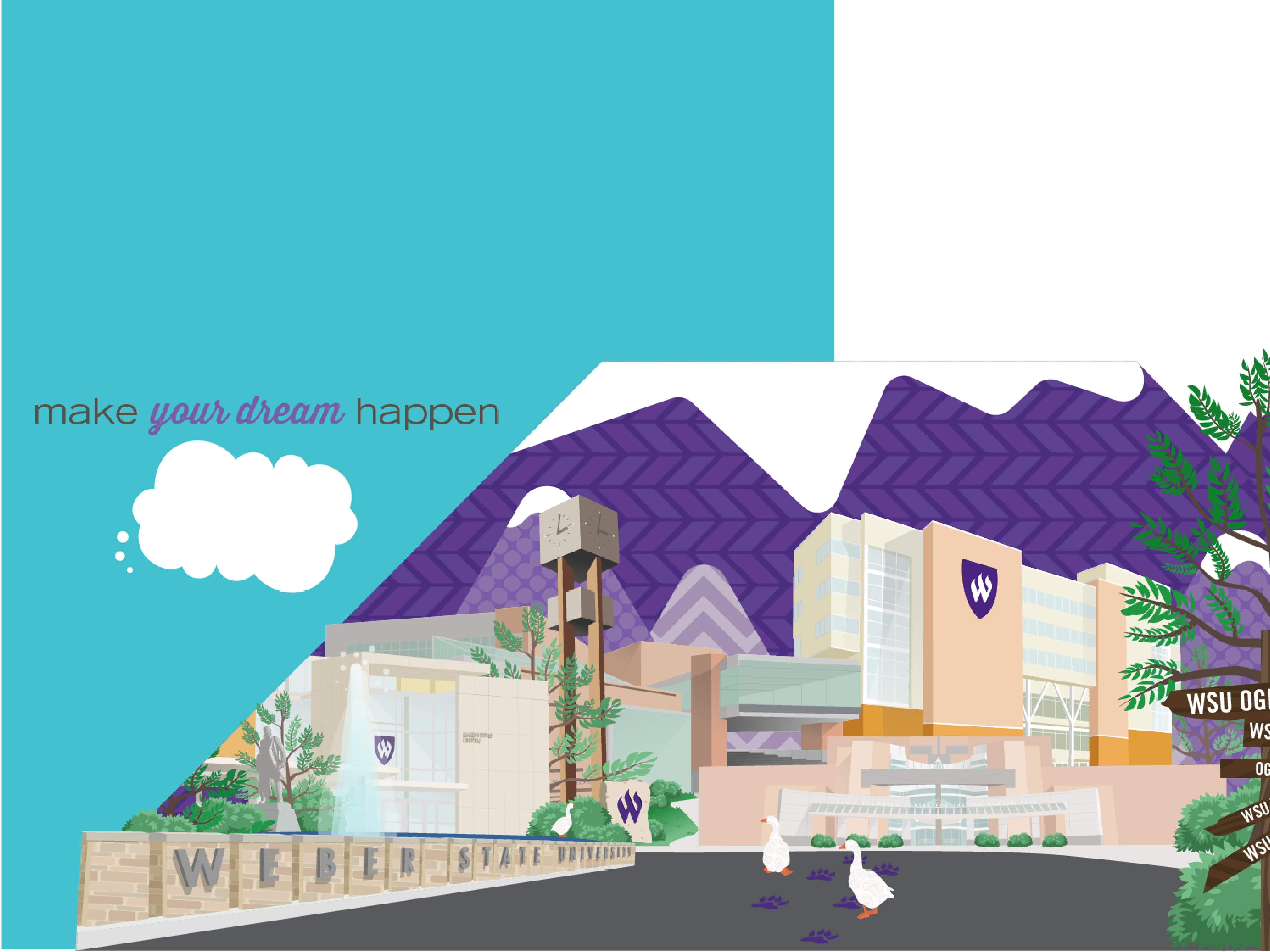 ULA Conference wall mural